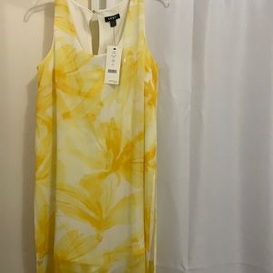 DKNY Yellow Dress